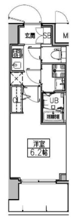 関目駅 徒歩4分 7階の物件間取画像